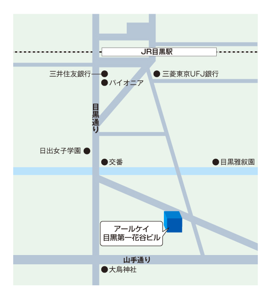 アールケイ所在地＿地図